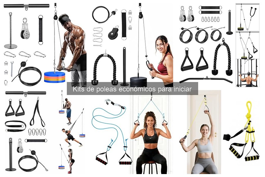 Cómo elegir un kit de poleas económicas para tu gimnasio en casa