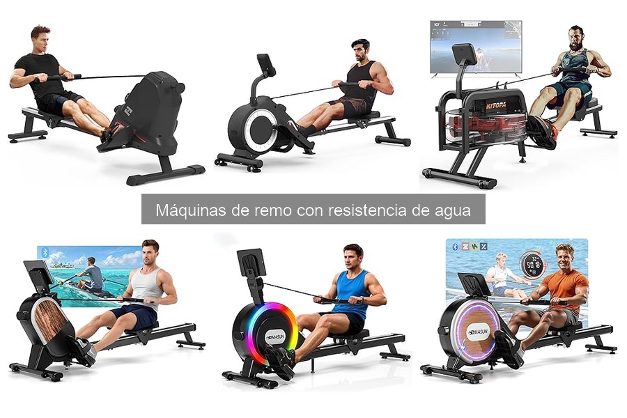 Cómo elegir una máquina de remo con resistencia de agua