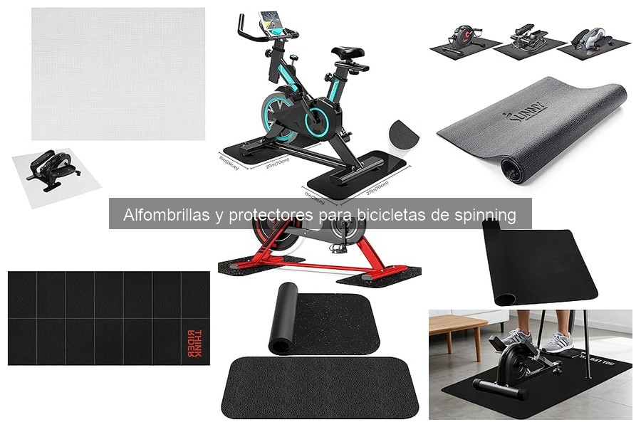 Cómo instalar correctamente una alfombrilla de bicicleta de spinning