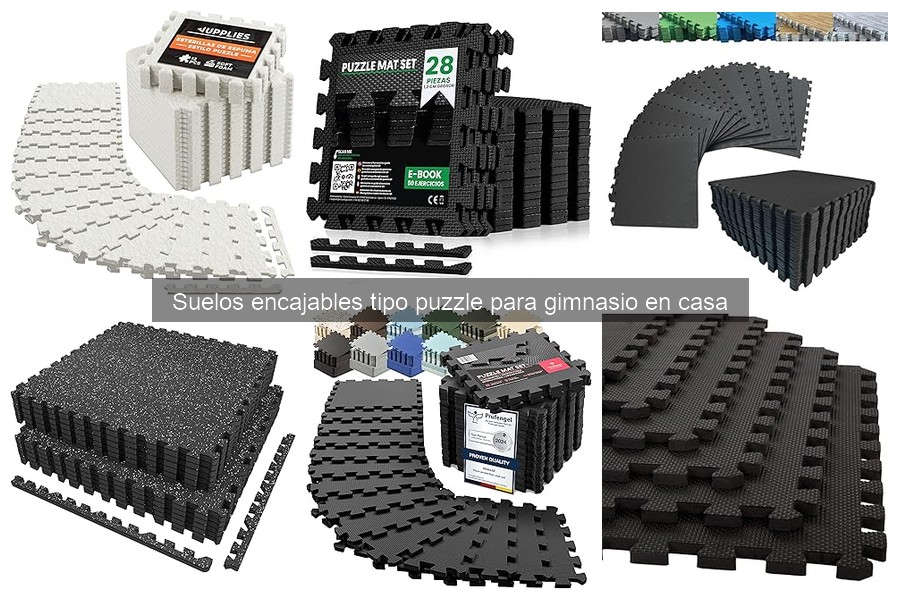 Cómo instalar suelos encajables tipo puzzle fácilmente
