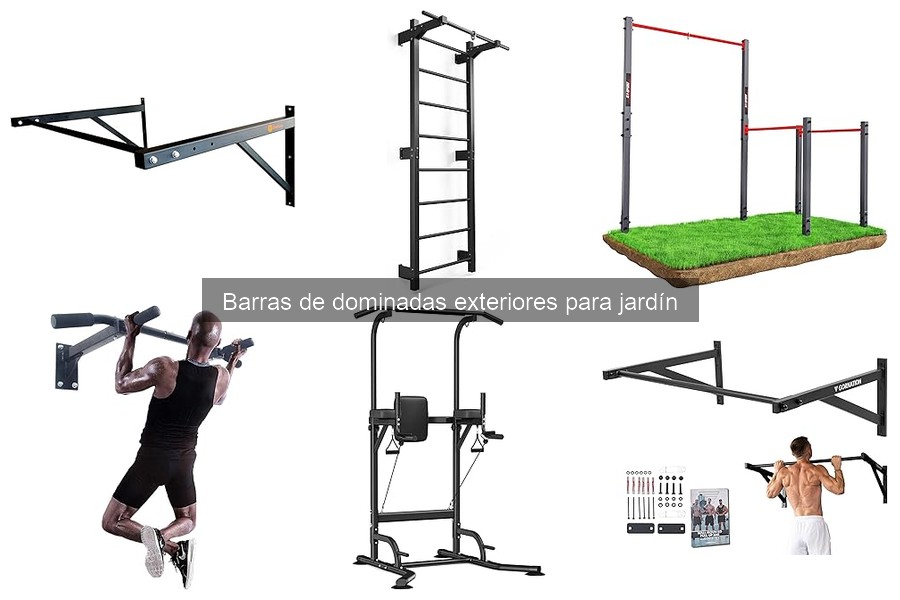 Cómo instalar una barra de dominadas exterior en tu jardín