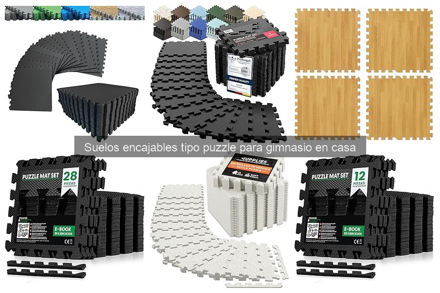 Cómo limpiar y mantener suelos encajables tipo puzzle