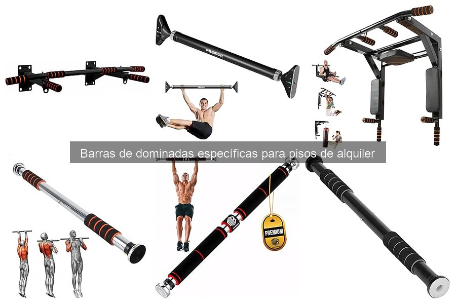 Cómo mantener barras de dominadas en pisos de alquiler
