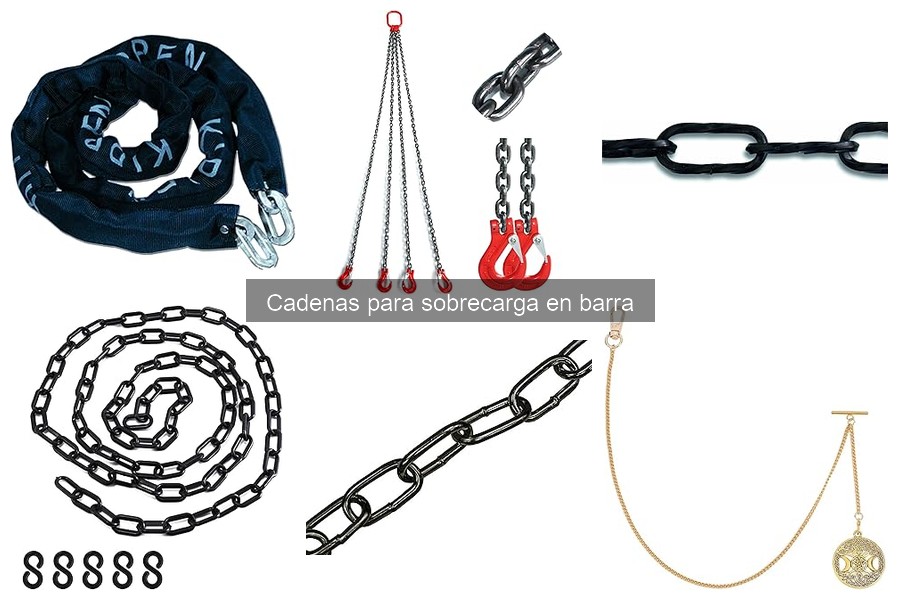 Cómo mantener las cadenas para sobrecarga en barra