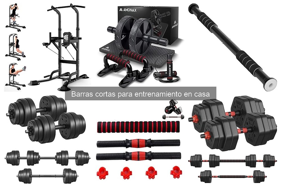 Cómo mantener tus barras cortas para entrenamiento en casa