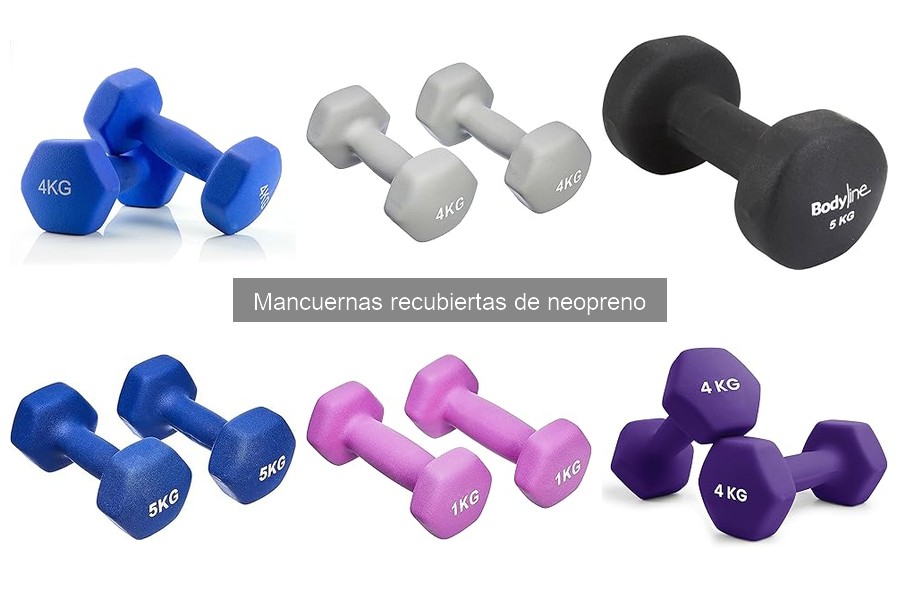 Cómo usar correctamente las mancuernas de neopreno