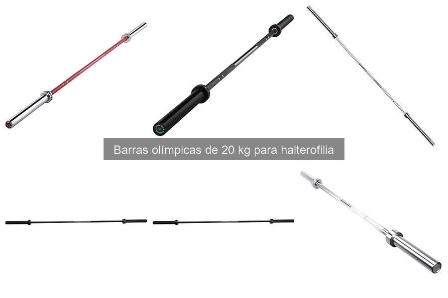Cómo usar correctamente una barra olímpica de 20 kg