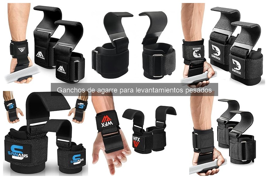 Cómo usar ganchos de agarre en levantamientos pesados
