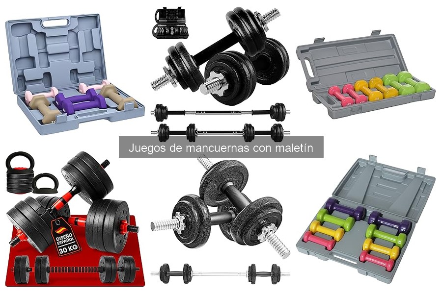 Cómo usar juegos de mancuernas con maletín correctamente