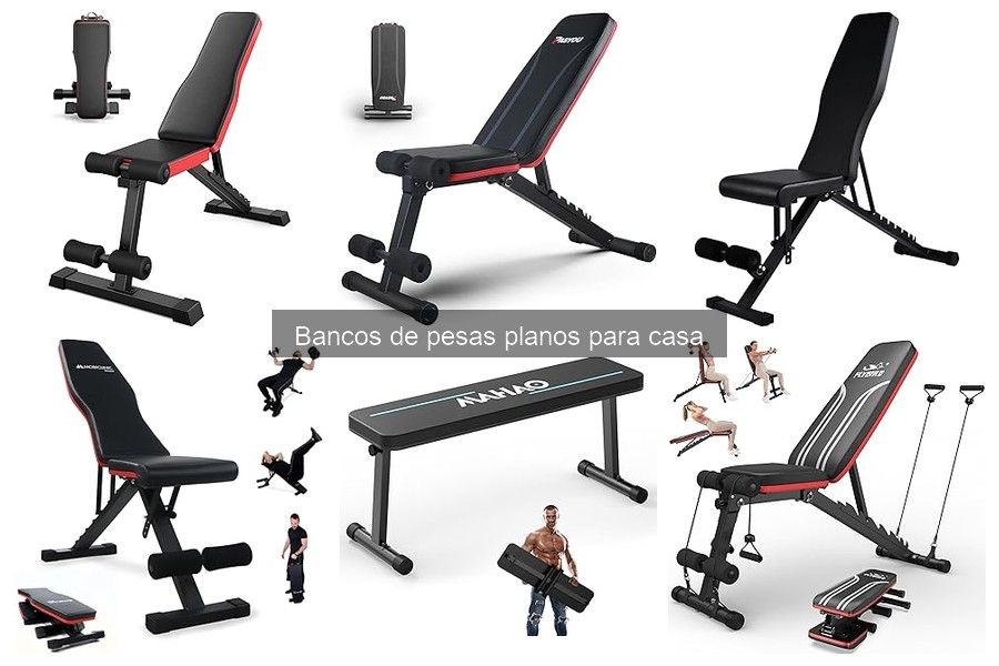 Cómo usar un banco de pesas plano eficazmente en casa