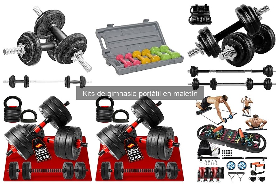 Cómo usar un kit de gimnasio portátil en maletín