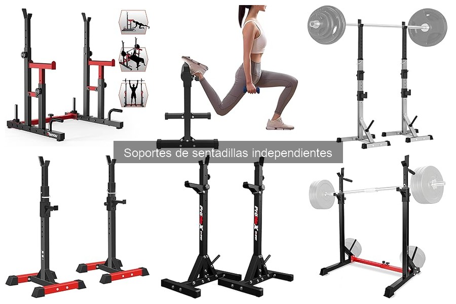 Cómo usar un soporte de sentadillas independiente correctamente