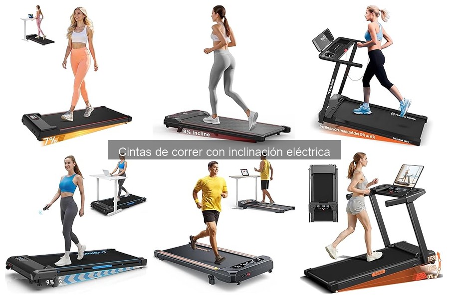 Cómo usar una cinta de correr con inclinación eléctrica