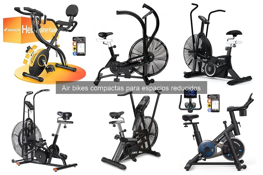Comparativa: Air Bikes Compactas vs Bicicletas Estáticas