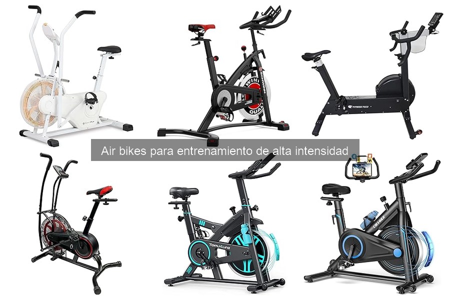 Comparativa: Air Bikes vs Bicicletas Estáticas para HIIT