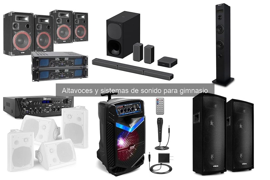 Comparativa: Altavoces Bluetooth vs. Altavoces con Cable para Gimnasio