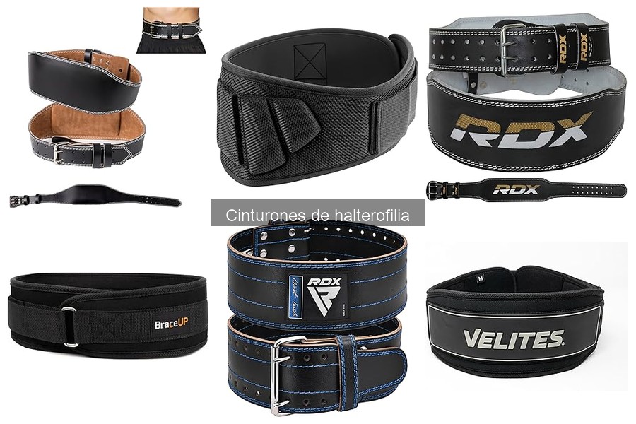 Comparativa cinturones halterofilia: cuero vs. nylon