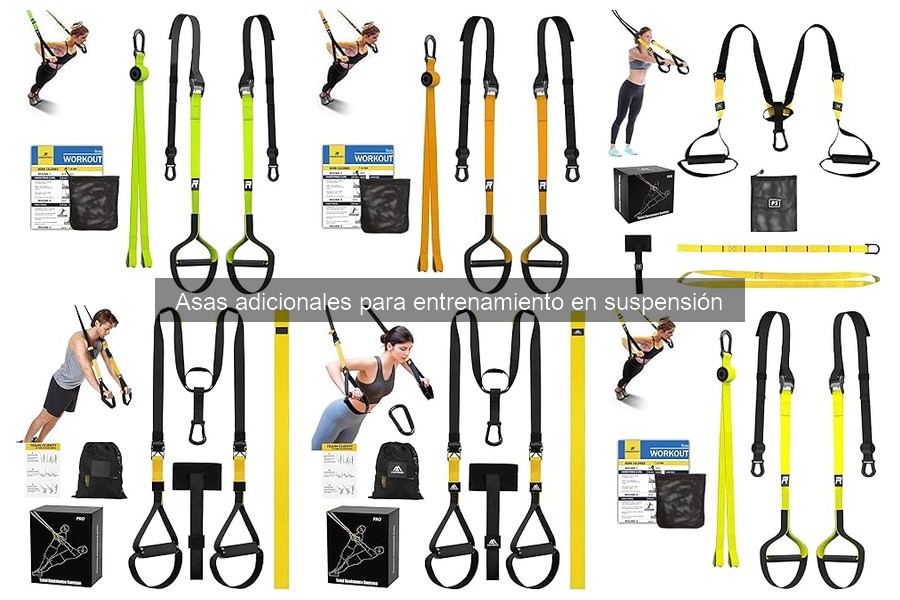 Comparativa de Asas Adicionales para Entrenamiento en Suspensión