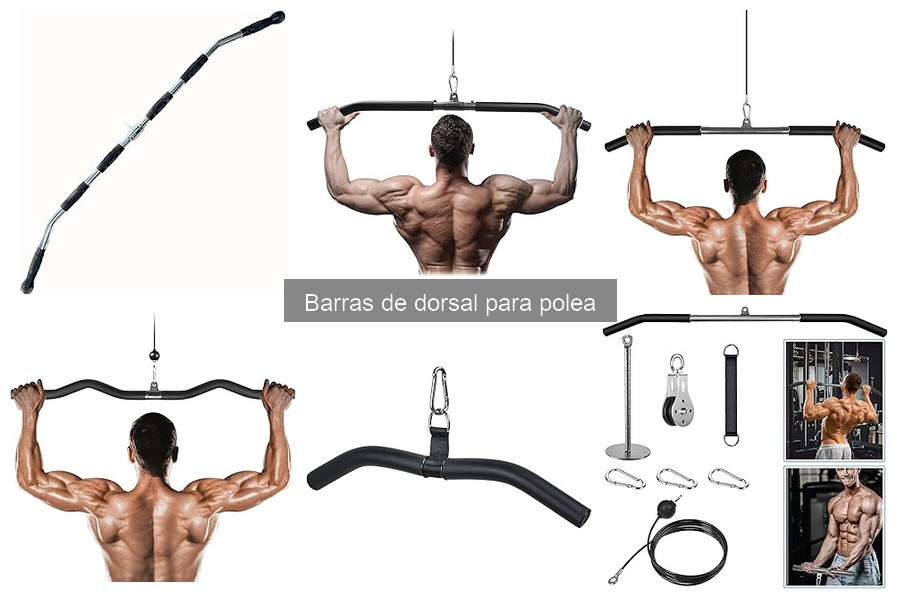 Comparativa de Barras de Dorsal para Polea: Mejores Marcas