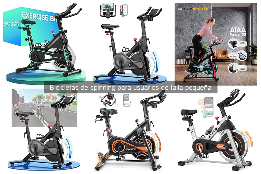 Comparativa de bicicletas de spinning para tallas pequeñas y medianas