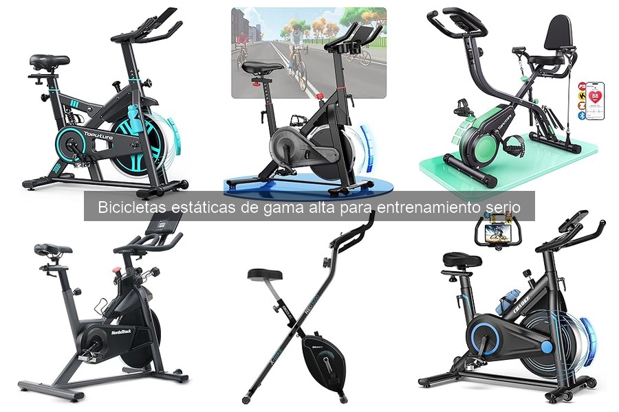 Comparativa de Bicicletas Estáticas de Gama Alta