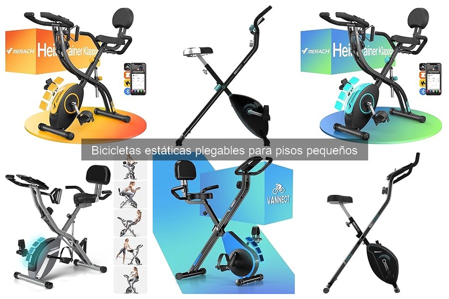 Comparativa de bicicletas estáticas plegables: MERACH vs HOMCOM vs Cecotec