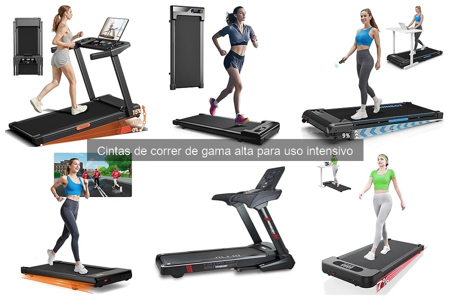 Comparativa de cintas de correr de gama alta para uso intensivo