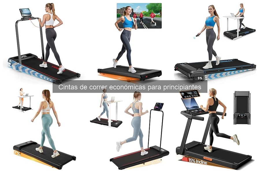Comparativa de cintas de correr económicas vs. profesionales