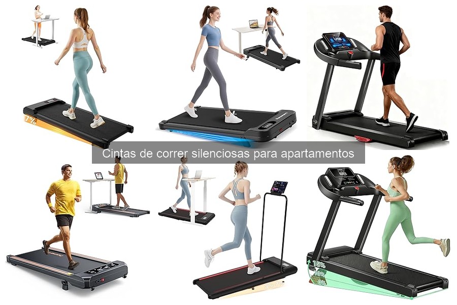 Comparativa de cintas de correr silenciosas para apartamentos