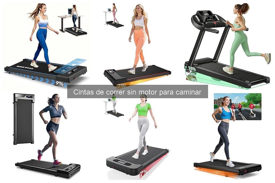 Comparativa de cintas de correr sin motor: las mejores marcas