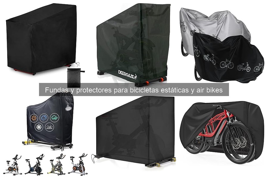 Comparativa de Fundas para Bicicletas Estáticas y Air Bikes