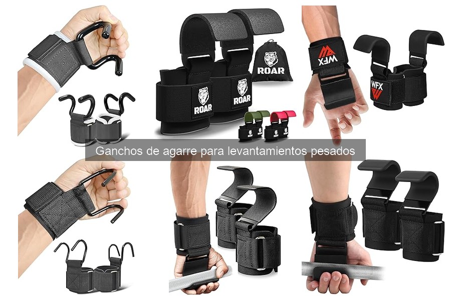 Comparativa de Ganchos de Agarre para Levantamientos Pesados