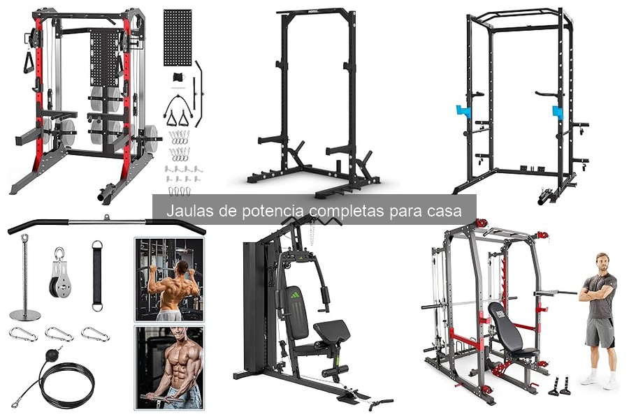 Comparativa de Jaulas de Potencia y Racks de Sentadillas