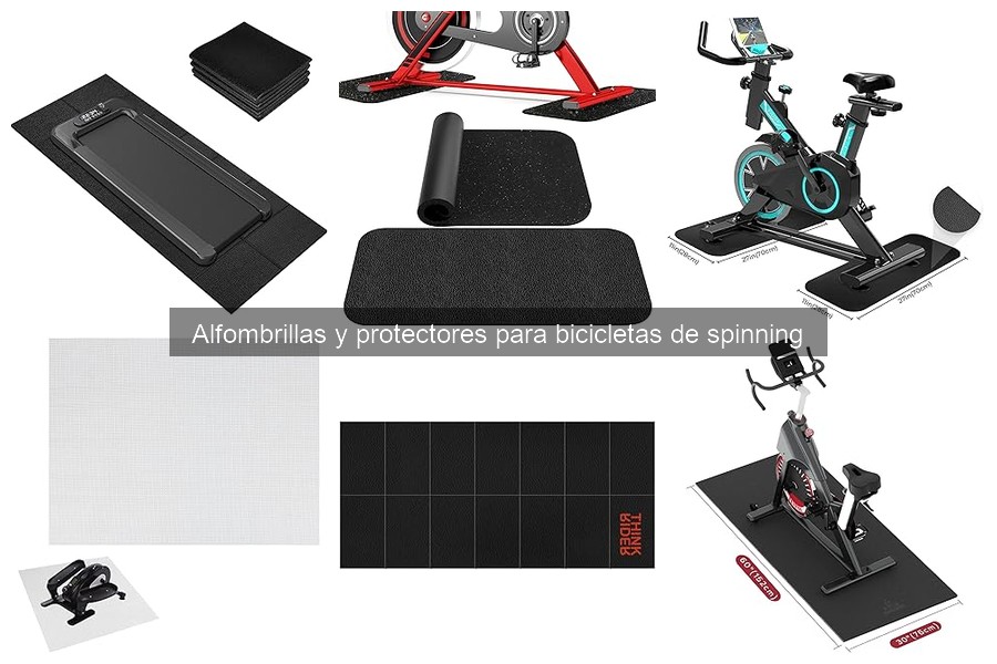 Comparativa de las mejores alfombrillas para bicicletas de spinning