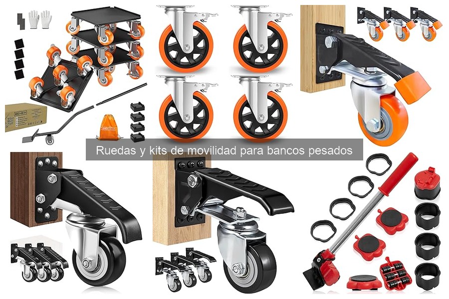 Comparativa de las Mejores Ruedas para Bancos Pesados 2023