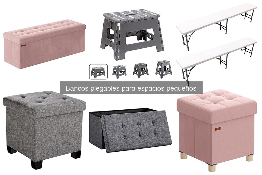 Comparativa de los Mejores Bancos Plegables para Espacios Pequeños