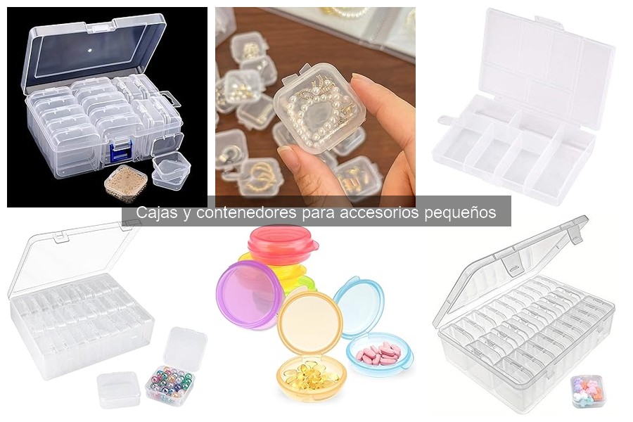 Comparativa de materiales en cajas y contenedores para accesorios