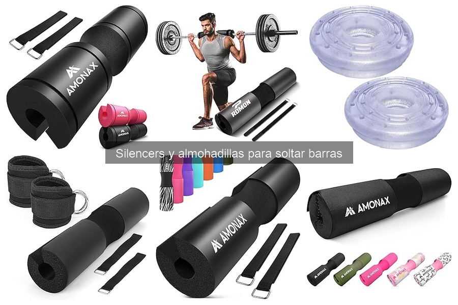 Comparativa de Silencers y Almohadillas para Barra de Pesas