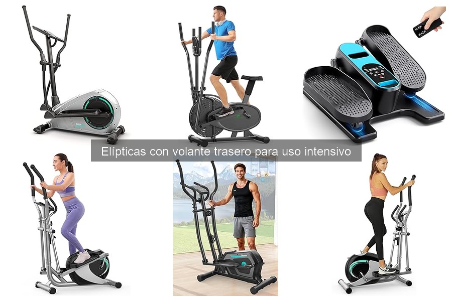 Comparativa: Elípticas con Volante Trasero vs. Delantero