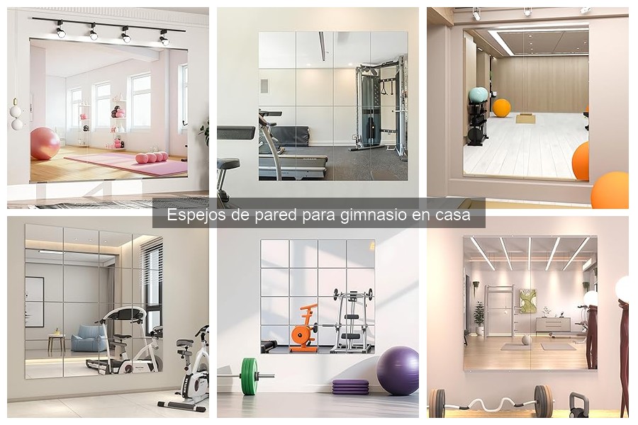 Comparativa: Espejos de pared vs. espejos de cuerpo entero para gimnasio