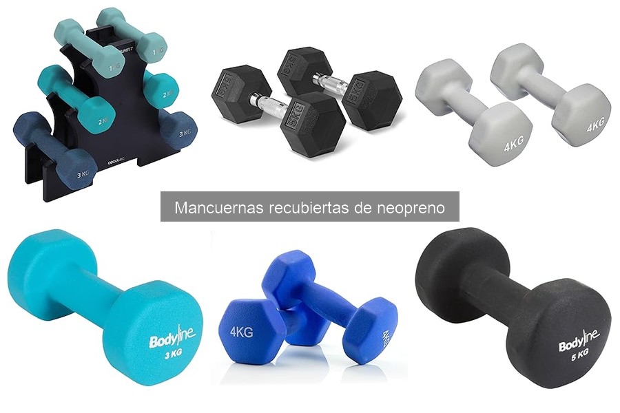 Comparativa: Mancuernas de Neopreno vs. Mancuernas de Metal