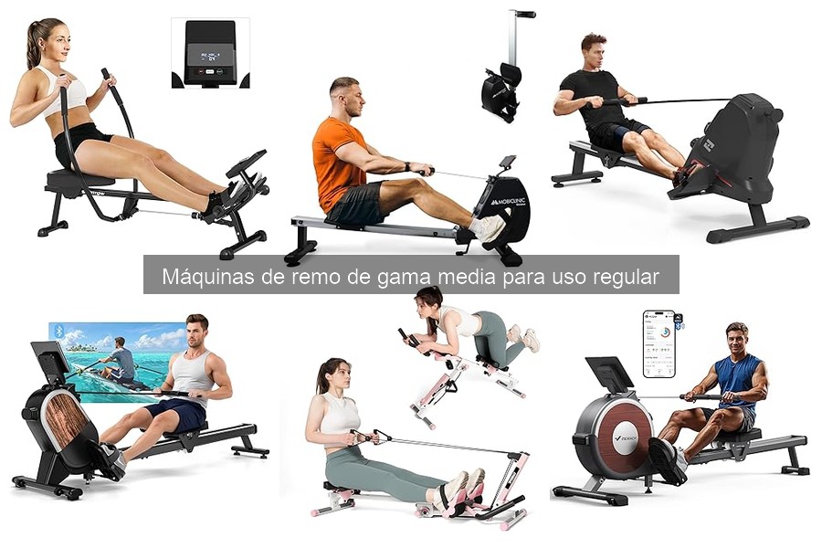 Comparativa: Máquinas de Remo de Gama Media vs Alta