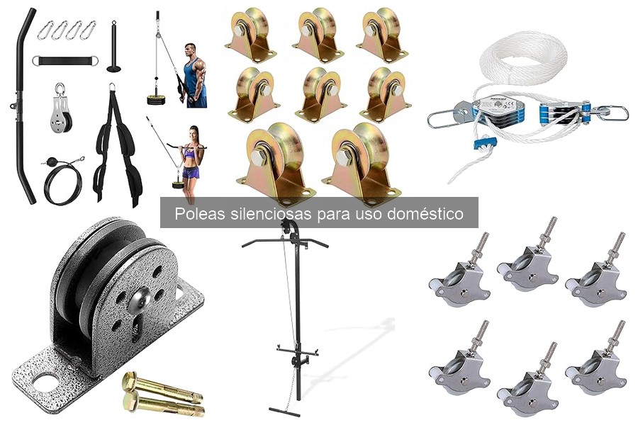 Comparativa: Poleas Silenciosas vs. Tradicionales para Gimnasio en Casa