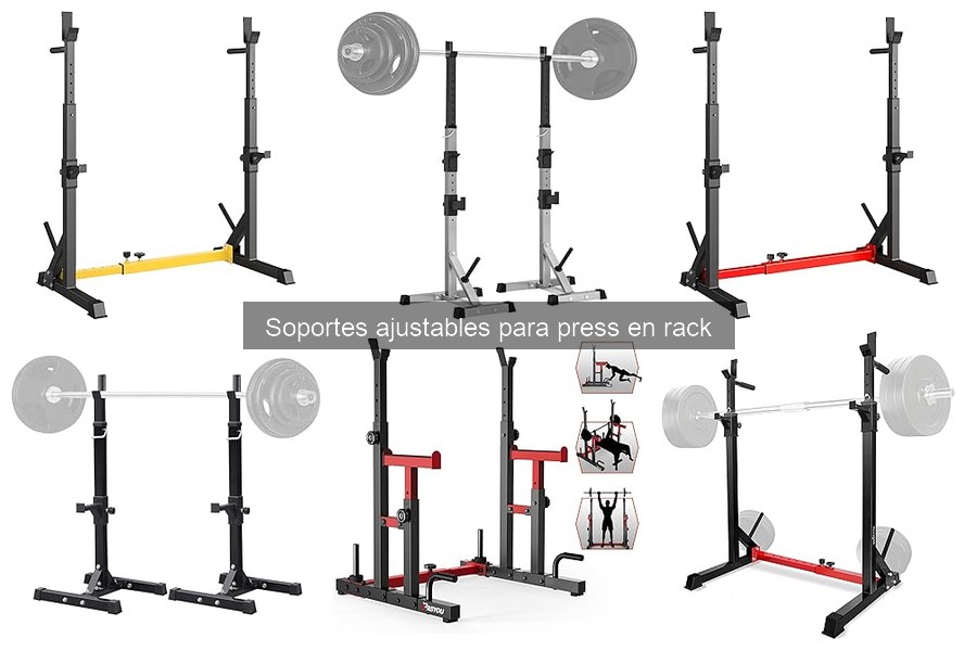Comparativa: Soportes ajustables vs fijos para press en rack