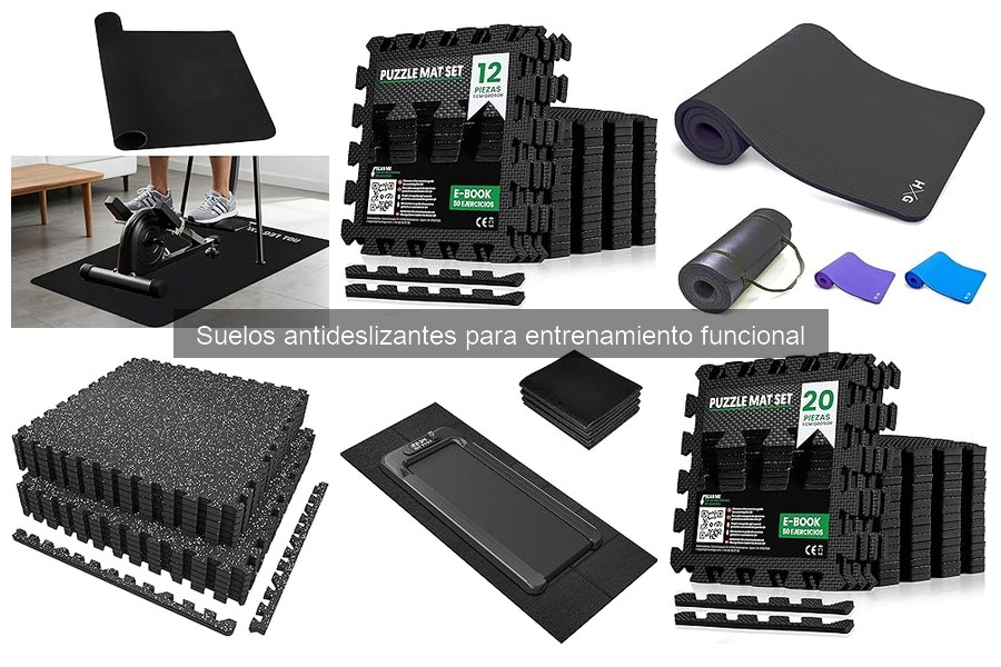 Comparativa: Suelos Antideslizantes vs Suelos de Goma