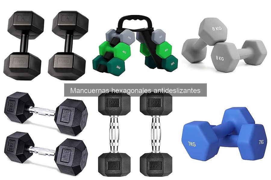 Consejos para evitar lesiones con mancuernas hexagonales