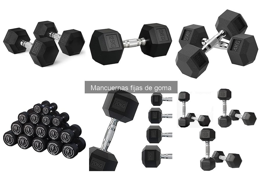 Consejos para Usar Mancuernas Fijas de Goma en Casa