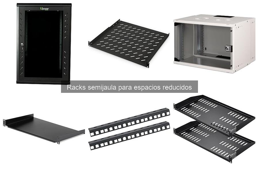 Consideraciones de seguridad al usar un rack semijaula