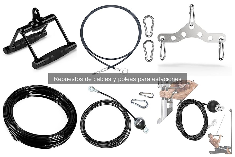 Costos de Reemplazo de Cables y Poleas para Gimnasio