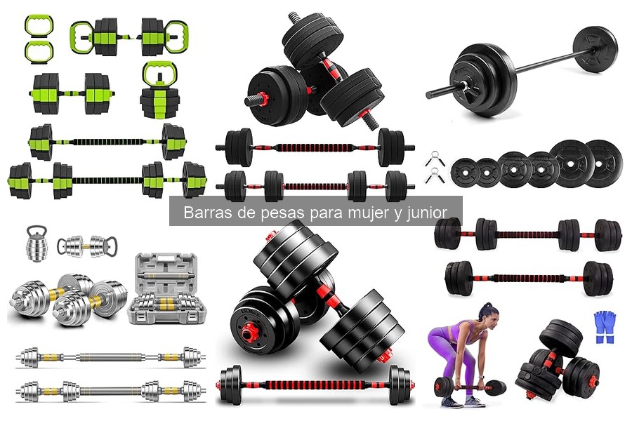 ** Diferencias: Barras de Pesas de Competición vs Entrenamiento